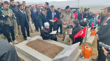 Erzurum'da 32 yıl önce PKK'lı teröristler tarafından katledilen 33 kişi anıldı