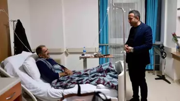 Akçadağ Belediye Başkanı Ulutaş'tan Hastane ziyareti