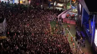 Aydınfest Gençlik Festivali Renkli Görüntülerle Başladı