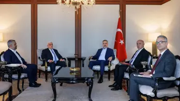 Hakan Fidan, Haşdi Şabi Lideri ile Görüştü