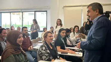 Bakan Tekin ODTÜ'de Zeka Atölyelerini Ziyaret Etti