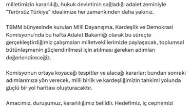 Adalet Bakanı Tunç: Terörsüz Türkiye Hedefine Yakınız