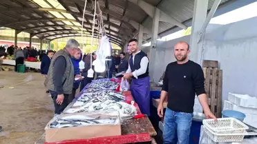 Hisarcık'ta Balık Fiyatları Düştü