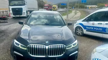 Bilecik'te İkiz Plaka ile Yakalanan Sürücüye Cezalar Kesildi
