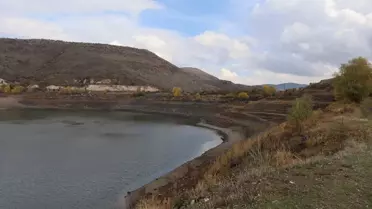 Güldürcek Barajı'nda Su Seviyesi Düşüyor