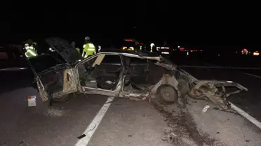 Çankırı'da Trafik Kazası: 1 Ölü, 3 Yaralı