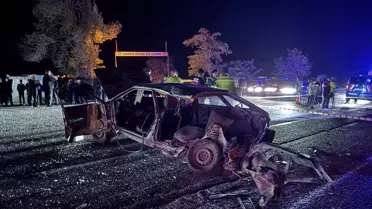 Çankırı'da Trafik Kazası: 1 Ölü, 3 Yaralı