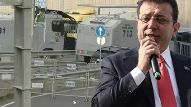 7 ay sonra bir ilk! İmamoğlu, Çağlayan Adliyesi'ne böyle getirildi