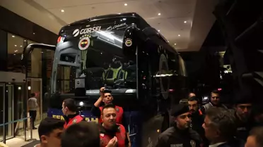 Fenerbahçe Gaziantep'e Özel Uçakla Gitti