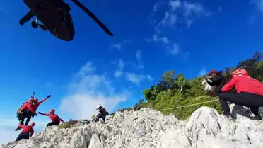 Fethiye'de Yamaç Paraşütü Kazası