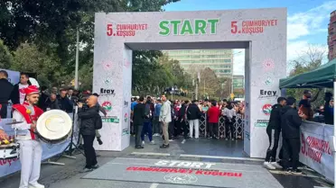 Gaziosmanpaşa'da Cumhuriyet Koşusu Coşkuyla Gerçekleşti