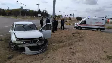 Kırıkkale'de Trafik Kazası: 4 Yaralı