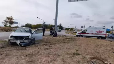 Kırıkkale'de Trafik Kazası: 4 Yaralı