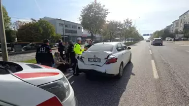 Bursa'da Tır, Otomobile Çarptı: Aile Kurtuldu