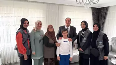Özel Gereksinimli Çocuklara Doğum Günü Sürprizi