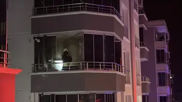 Atakum'da Dairede Yangın Çıktı