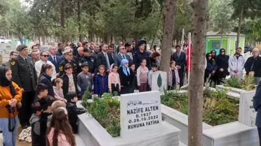 Şehit Öğretmen Neşe Alten Anıldı