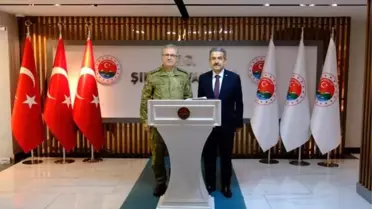 Kara Kuvvetleri Komutanı'ndan Şırnak Ziyareti