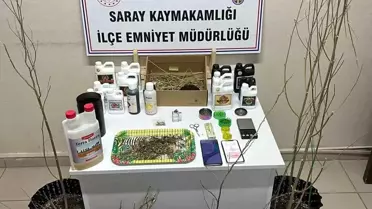 Tekirdağ'da Uyuşturucu ve Silah Operasyonu