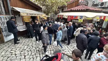 Safranbolu'da Hafta Sonu Yoğunluğu