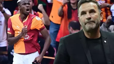 Victor Osimhen, Okan Buruk'u yakaladı