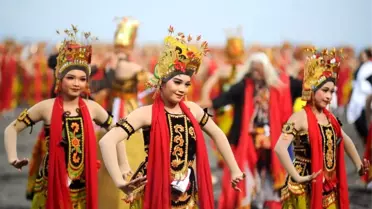 Gandrung Sewu Festivali Banyuwangi'de