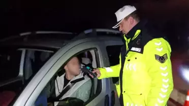 Yozgat'ta Alkollü Sürücüye Cezai İşlem
