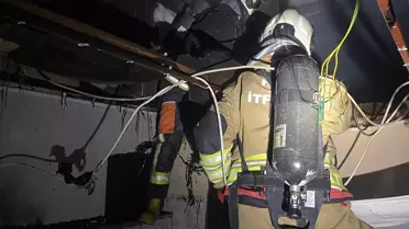 Hatay'da Fırında Yangın Kontrol Altına Alındı