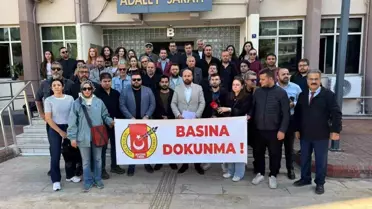 Gazetecilere Yönelik Saldırı Aydın'da Protesto Edildi
