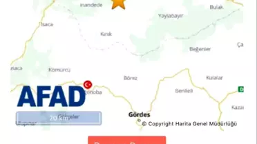 Sındırgı'da Deprem: Saha Taramaları Başladı