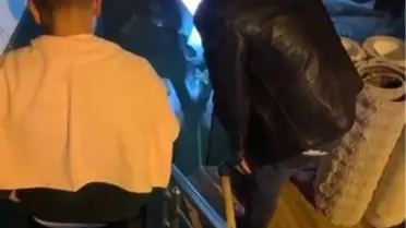 Beyoğlu'nda Halı Dükkanını Su Bastı