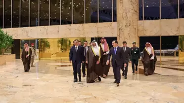 Cevdet Yılmaz Riyad'a Gitti