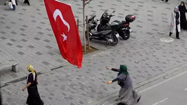 Düzce'de Bayrak Sevgisi Sosyal Deneyi