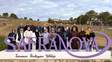 Mehdi Eker Safran Hasadına Katıldı