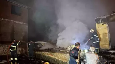 Giresun'da Eski Usul Mısır Fırını Yangına Neden Oldu