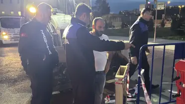 Kağıthane'de Yolda Çökme