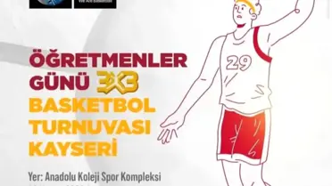 Öğretmenler Günü'nde Basketbol Turnuvası