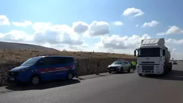 Kilis-Gaziantep Karayolunda Motosiklet Kazası