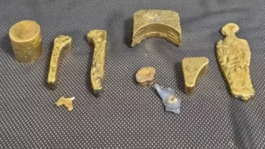 Kırşehir'de 21 Kilo Kaçak Altın Ele Ge geçti