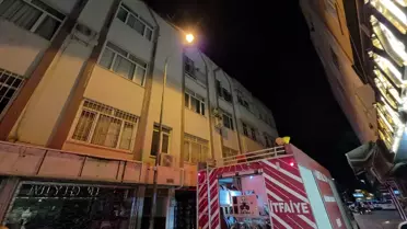 Manavgat'ta Dairede Yangın: 1 Yaralı