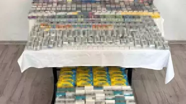 Manavgat'ta Kaçak Tütün Operasyonu