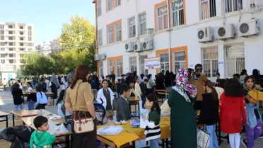 Minik yüreklerden Gazze'ye destek etkinliği