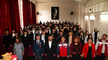 Muğla'da Gaziler öğrencilerle buluştu