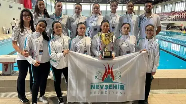 Nevşehir Belediyesi Su Topu Takımı Üçüncü Oldu