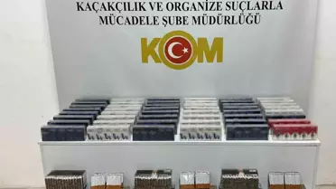 Samsun'da 19 bin 300 Kaçak Makaron Ele Geçirildi