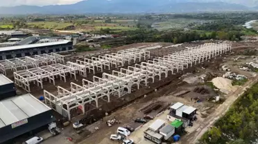 Düzce'de Modern Sanayi Sitesi İnşaatı Hızla İlerliyor