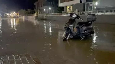 Süleymanpaşa'da Sağanak Yağış Su Baskınlarına Neden Oldu