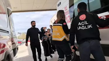 İnegöl'de 2 Yaşındaki Çocuk Yanık Tedavisi Görüyor