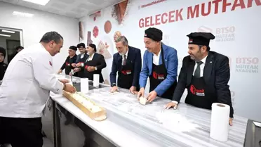BTSO Mutfak Akademi, YESİDEF Üyelerini Ağırladı