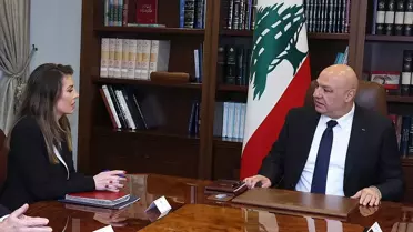 Ortagus Beyrut'ta Lübnanlı Yetkililerle Görüştü